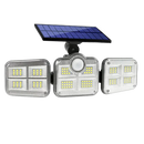Refletor Led Solar Com 3 Cabeças 800W - EcoLight
